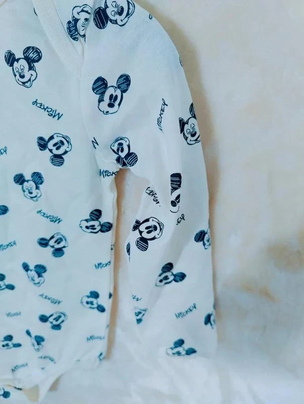 💎 Bodie blanco cabeza de Mickey •36 meses / 3 años • Disney Baby • Nuevo 💎 – photo 6